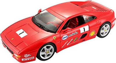 Makina lodër Bburago Ferrari F355 Challenge BBU26306R, model diecast, koleksionare, e kuqe