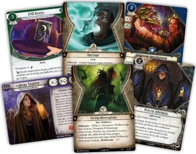 Lojë me letra Arkham Horror The Circle Undone, zgjerim, bashkëpunuese, shumëngjyrëshe