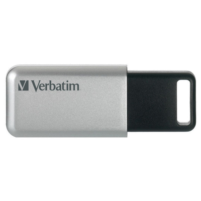USB Verbatim Store n Go Secure Pro, 64GB, USB 3.0, argjendtë