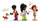 Lodër ndërtuese LEGO Friends 42653 Music Store, set kreativ, shumëngjyrësh