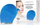 Furçë sonic për fytyrë Dermofuture Sonic Facial Cleansing Brush, rezistente ndaj ujit, me karikim USB, blu