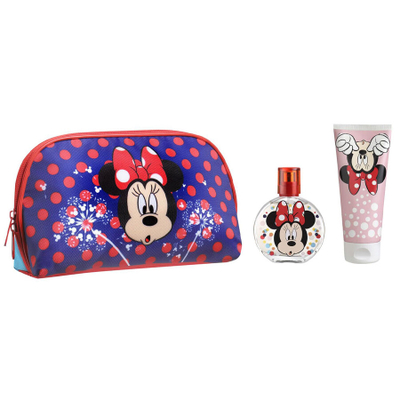 Set dhuratë Disney Minnie Mouse, çantë + EDT, 50ml + xhel dushi, 100ml