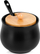 Сад за шеќер Vilde Sugar Bowl Ceramic Black, керамика, 250 ml, црн