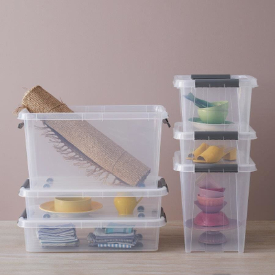 Kuti ruajtëse Plast Team PROBOX, 21L, transparente