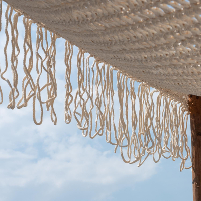 Çadër macrame 300×300 cm (HM5780), bezhë