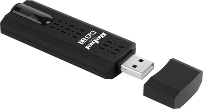 Tјунер за телевизор Rebel Comp KOM1060, DVB T2 HEVC, Full HD, црн