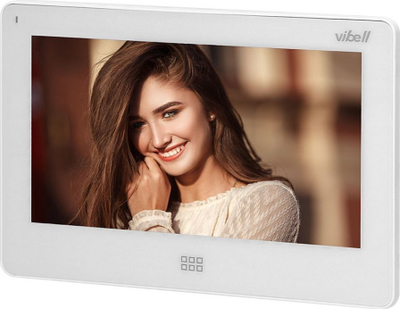 Video monitor Orno për sistemet Vibell, LCD, 7'' (17.78 cm), i bardhë
