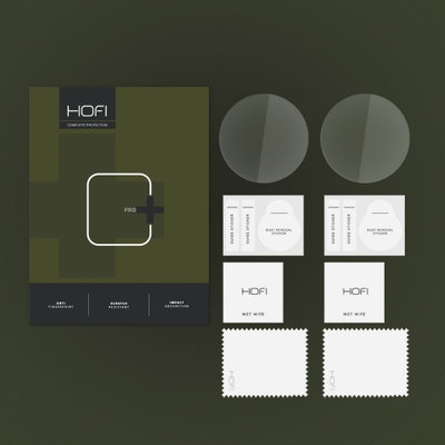Xham mbrojtës Hofi Glass Pro+ për Huawei Watch GT 4 41mm, 2 copë, i tejdukshëm