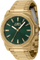 Orë për meshkuj Invicta Speedway Quartz 46841, e artë/gjelbër