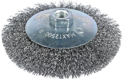 Furkë rrotulluese EPM Disc Angle Brush ZN E-561-4100, 100mm, për metal