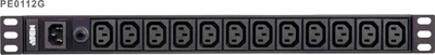 Shirit rryme Aten Basic PDU Series, 10A, 12x C13, hyrje C14