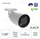 Kamerë sigurie Ajax Systems BulletCam HL, 5MP, lente 2.8mm, e bardhë