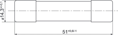 Siguresë cilindrike Italweber CH22 gG, 125A, 400V, 22 x 58 mm