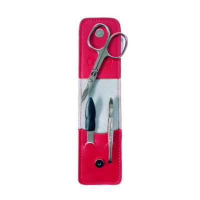 Set manikyri Credo 3-Piece Red I.