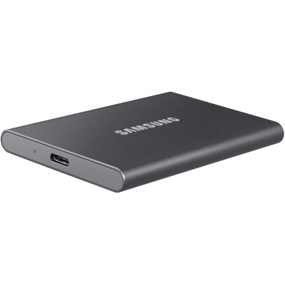 SSD portabël Samsung T7, 500GB, USB 3.2, gri