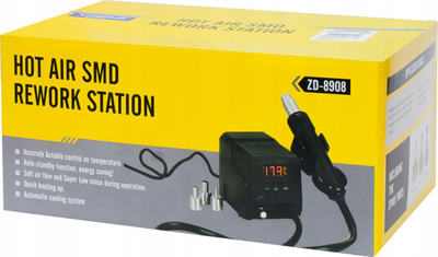 Stacion saldimi No Brand, 130W, me ekran LCD dhe rregullim temperature