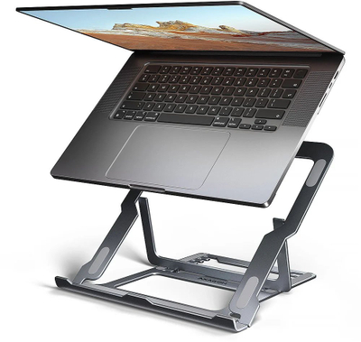 Standi për laptopë dhe tabletë Axagon STND-LAG, 10"-17.3", metalik, gri