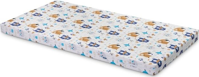 Dyshek bebe Sensillo Forest Animals, 120 x 60 cm, shkumë 6 cm, shumëngjyrësh