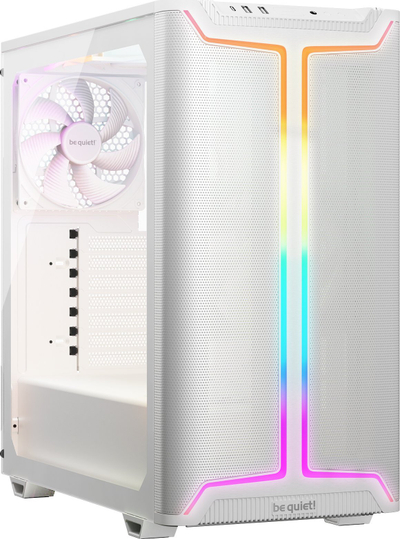 Kuti kompjuteri Be Quiet Pure Base 501 DX, MIDI Tower ATX, ARGB, e bardhë