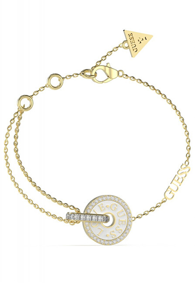 Byzylyk për femra Guess Love JUBB04078JWYGWH, i artë/transparent