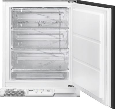 Ngrirës i integruar Smeg U3F082P, 95L, nën banak, i bardhë