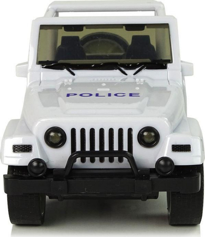 Lodër Leantoy Import automjet police, e bardhë