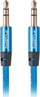Kabllo Lanberg Jack 3.5mm - Jack 3.5mm (CA-MJMJ-10CU-0030-BL), 3m, e kaltër 
