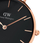 Orë për femra Daniel Wellington Petite 28 Melrose DW00100217, e artë rozë