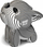 Puzzle 3D Safari Ltd EUGY Wolf, lodër edukative, prej materiali biodegradueshëm, shumëngjyrësh