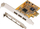 Kartë zgjerimi USB Exsys EX-11053, PCIe x1, 3x USB 2.0, e artë