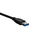 Kabllo Lanberg, USB-A / USB-A, 1 m, e zezë
