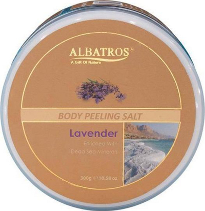 Pastrues për trup Albatros_Body Salt Peeling, Lavender, 300g