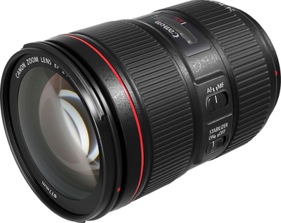 Objektiv Canon EF 24-105mm f/4L IS II USM, zmadhues standard, me stabilizim, i zi