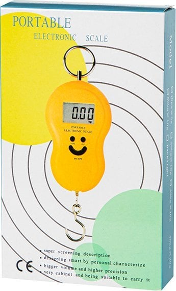 Peshore dore për bagazhe, LCD, kapacitet 50kg, me bateri