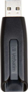 USB Verbatim Store 'n' Go V3, 256 GB, e zezë / e hirtë
