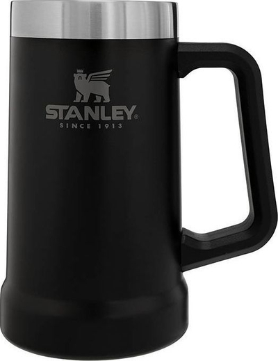 Gotë termale Stanley Adventure,	0.7L, e zezë