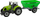 Set lodrash traktor me rimorkio Leantoys, 3 copa, metal edhe plastikë, shumëngjyrësh