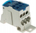 Bllok shpërndarës elektrik UKK-125, 125A, TH35, Al Cu