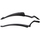 Set mbrojtëse balte biçiklete Dunlop MTB, 24"-26", plastikë, i zi