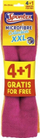 Peshqir mikrofiber Spontex Microfibre Collection XXL, 36x38cm, set 4+1, rozë