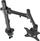 Mbajtës tavoline për monitor MS002, 17" 30", rrotullim PIVOT, i zi