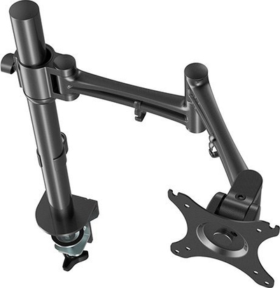 Mbajtës tavoline për monitor MS002, 17" 30", rrotullim PIVOT, i zi