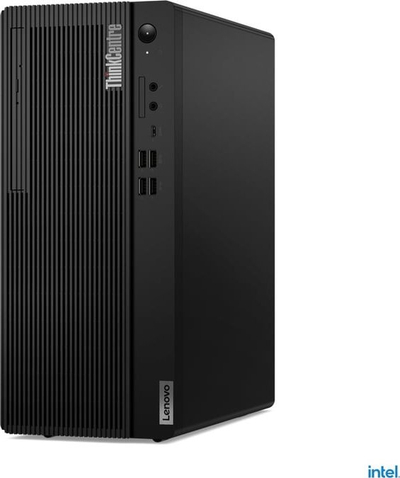 Kompjuter Lenovo ThinkCentre M70t për tavolinë, Intel Core i5 12400, 16GB RAM, 512GB SSD, Windows 11 Pro, i zi