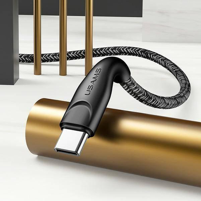 Kabllo USB Usams U41, USB-A me USB-C, 2 m, e kuqe