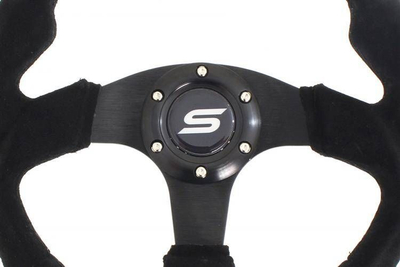 Timon sportiv Slide Suede Rally, 320mm, offset 20mm, i zi