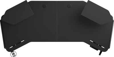 Tryezë gaming Anda Seat Shadow Warrior, me ngritje ulje elektrike, dritë LED, e zezë