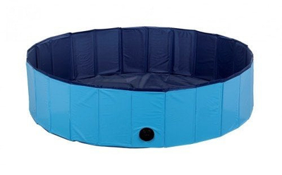 Pishinë palosëse për qen Diamentiq, 120x30 cm, blu