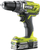 Trapano/vidhosëse pa kabllo Ryobi R18DD3-215S, 18V, bateri 1.5Ah Li-Ion, jeshile e zezë