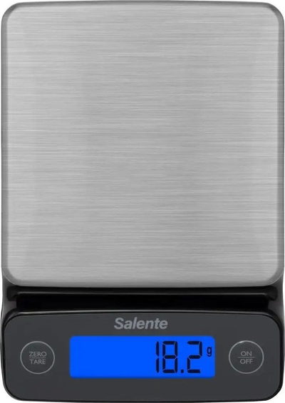Кујнска вага Salente DiamondCook 2in1, до 3 kg, дигитален екран, инокс