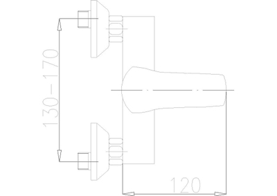 Rubinet për dush KFA Quartz chrome